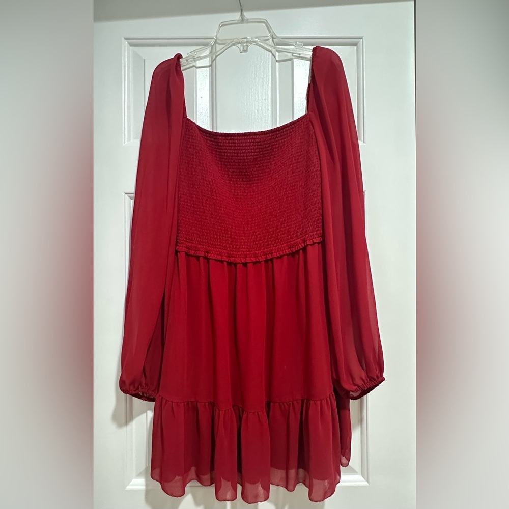 Artizia Wilfred Red Mini Dress - Medium